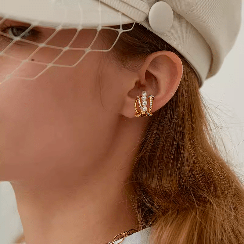 Elegant Non-Piercing Ear Clip Earrings for Women - Comfortable and Stylish Ear Cuffs